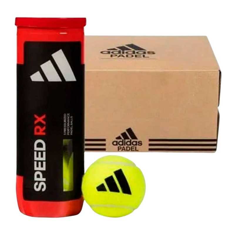 Caja Pelotas de Padel Adidas Speed Rx Series x3 - 24 unidades