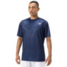 Polera Yonex Logo Pequeño Azul Indigo