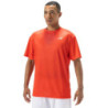 Polera Yonex Logo Pequeño Rojo Perla