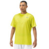 Polera Yonex Logo Pequeño Amarilla