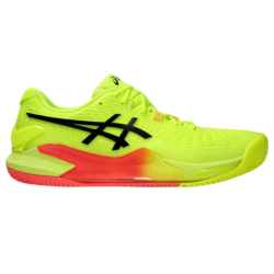 Zapatilla Asics Mujer Gel Resolution 9 Paris Safety Yellow Black