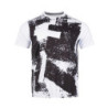 Polera Tilki Full Print Poly Temel Blanco/Negro
