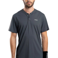 Polera Nox Pro Botones Charcoal Grey