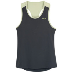 Polera Nox Mujer Pro Charcoal Grey