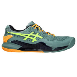 Zapatillas Asics Gel Resolution 9 Padel Celadon Safety Yellow