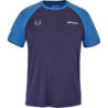 Polera Babolat Crew Neck Lebron Azul