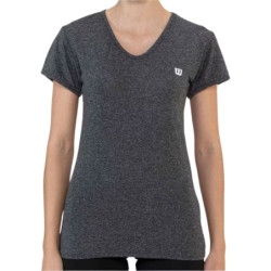 Polera Wilson Mujer Jaspeada Ploma