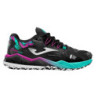 Zapatillas Joma Mujer Spin Lady Negro/Turquesa/Morado