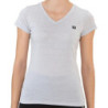Polera Mujer Wilson Jaspeada Gris