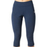 Calza Wilson Mujer Jaspeada Azul 3/4