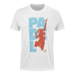 Polera Babolat Padel Blanca