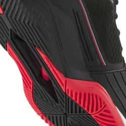 Zapatillas Wilson Rush Pro 4.5 Negro/Rojo