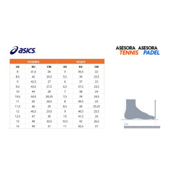 Zapatillas Asics Solution Speed FF 3 Azul Marino/Plata