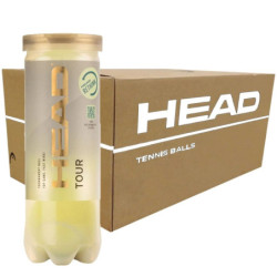 Caja Pelotas de Tenis Head Tour x4