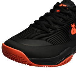 Zapatillas de Tenis Tilki Ortak Negro/Naranjo