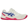 Zapatillas Asics Mujer Gel Dedicate 8 Cream Dark Cobalt