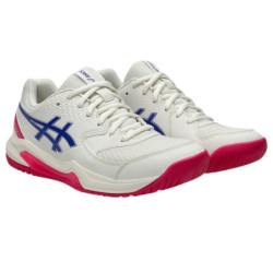 Zapatillas Asics Mujer Gel Dedicate 8 Cream Dark Cobalt