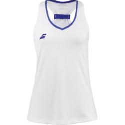 Polera Babolat Play Mujer Tank Top Blanco
