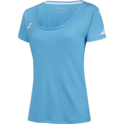 Polera Babolat Play Mujer Cap Sleeve Celeste