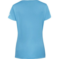 Polera Babolat Play Mujer Cap Sleeve Celeste