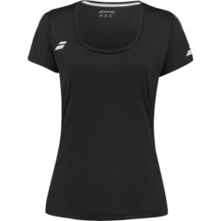 Polera Babolat Play Mujer Cap Sleeve Negro