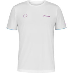 Polera Babolat Crew Neck Lebron Blanca