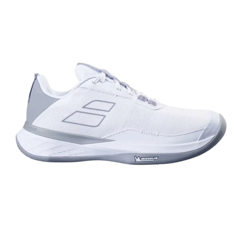 Zapatilla Babolat Mujer SFX Evo Blanco/Gris