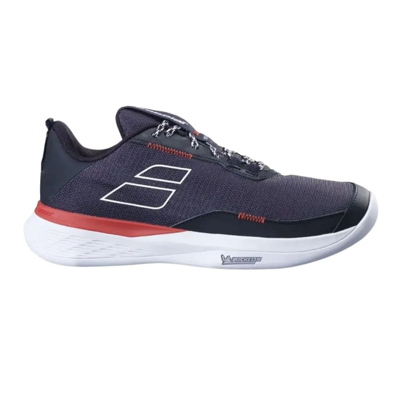 Zapatilla Babolat Hombre SFX Evo Clay Negro/Rojo