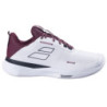 Zapatilla Babolat Mujer SFX Blanco/Rojo Terracota