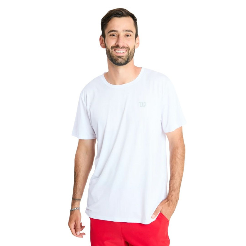 Polera Wilson Poly Blanca