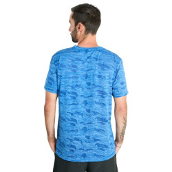 Polera Wilson Poly Camuflaje Azul