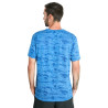 Polera Wilson Poly Camuflaje Azul