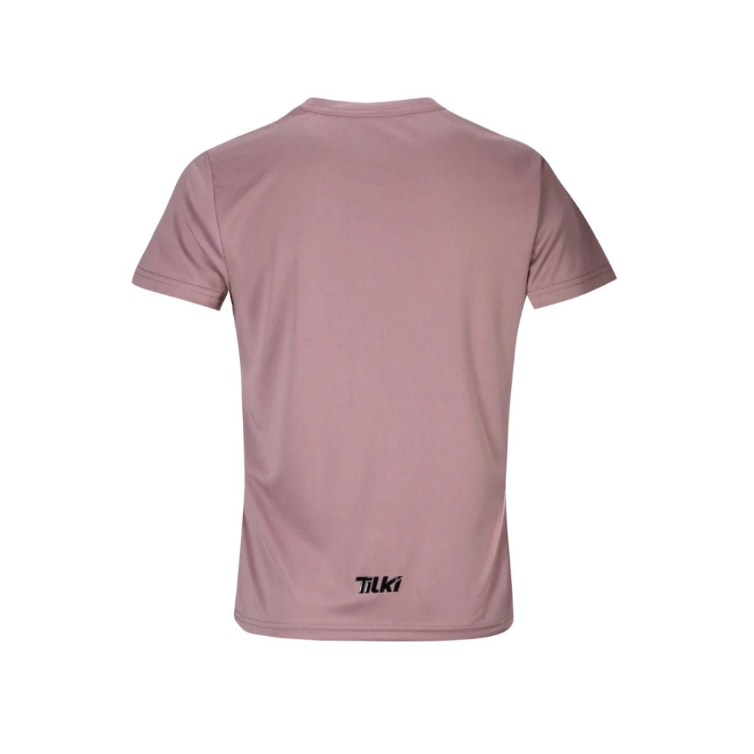 Polera Tilki Mujer Khombi Temel Malva/White