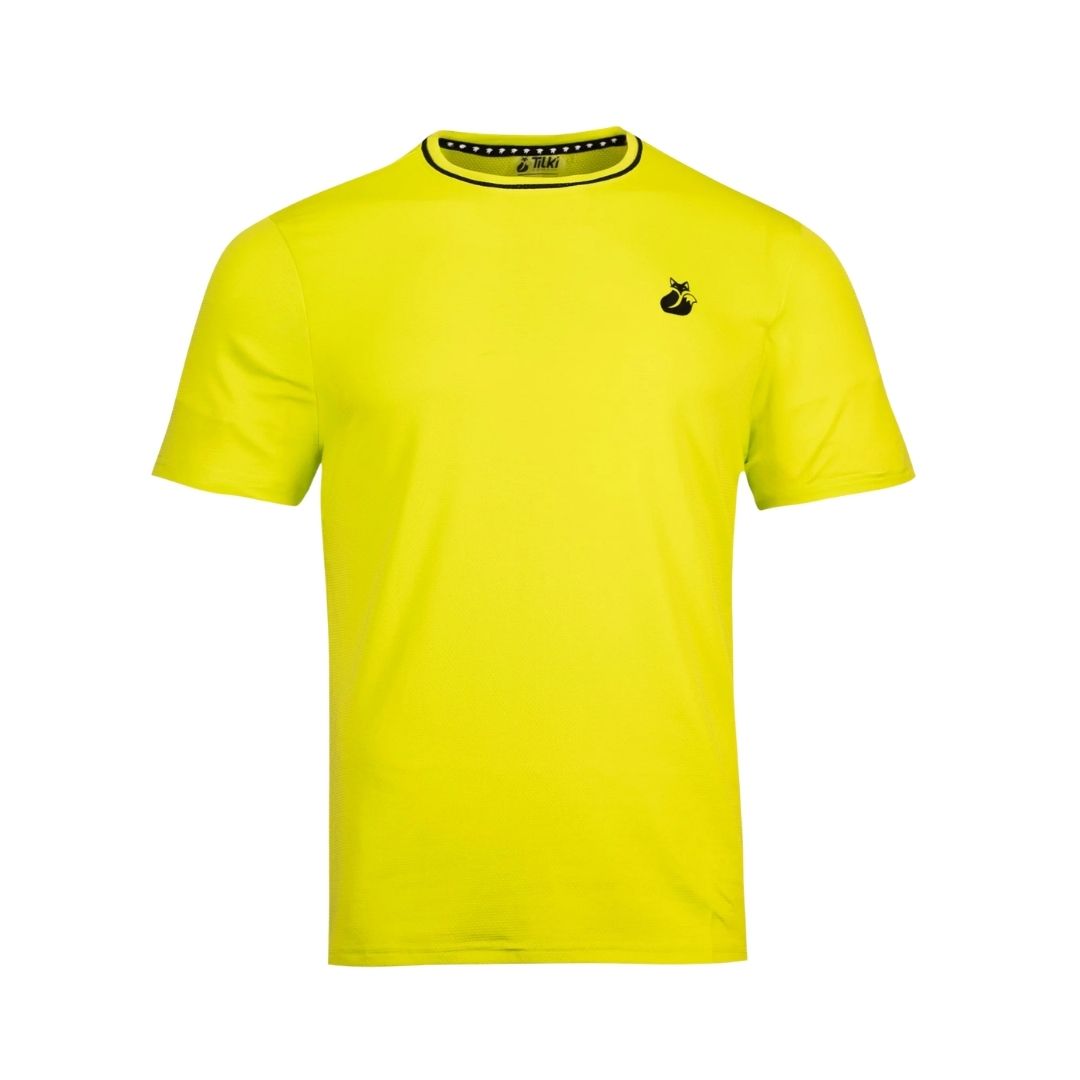 Polera Tilki Mesh Lehinde Yellow/Black