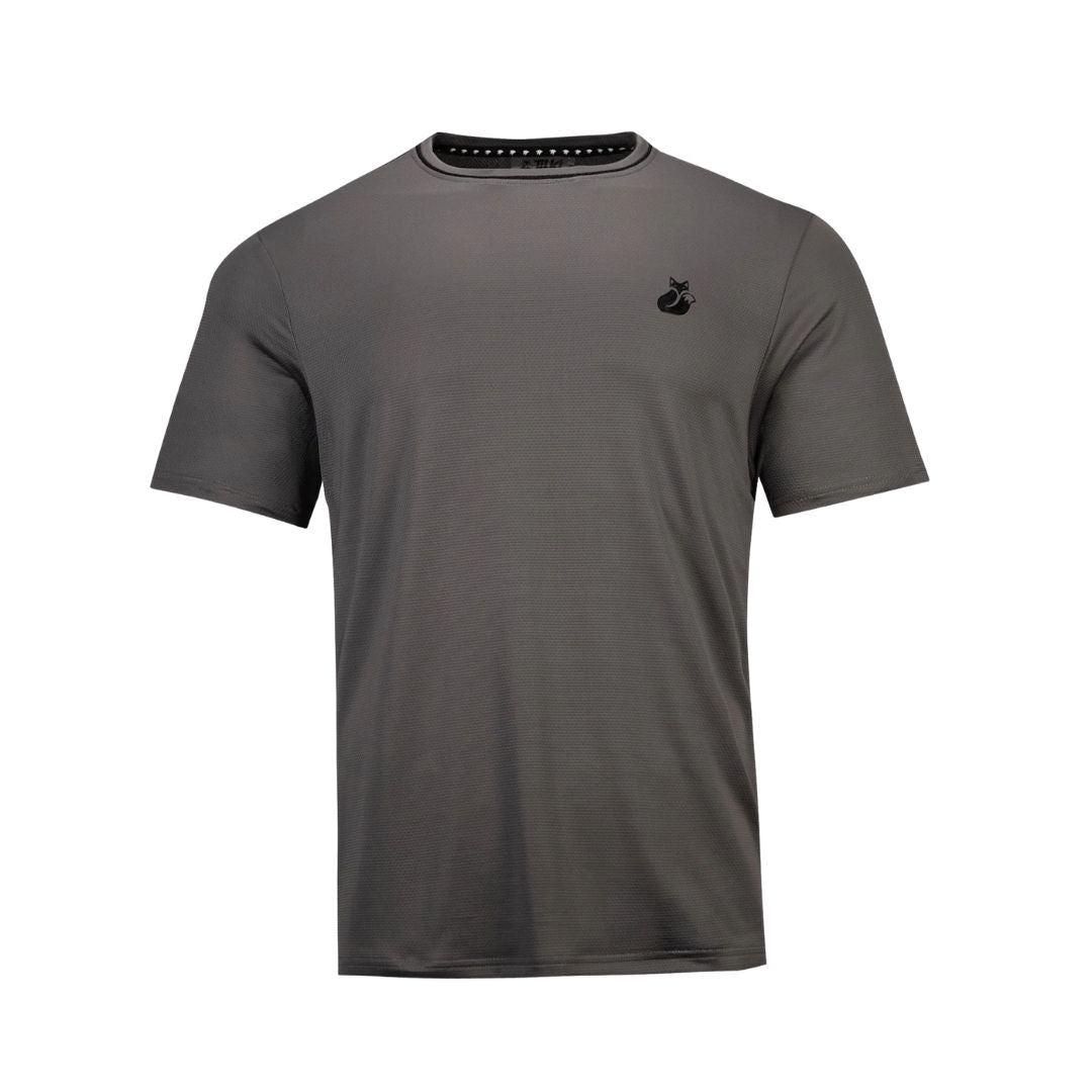 Polera Tilki Mesh Lehinde Black/Grey