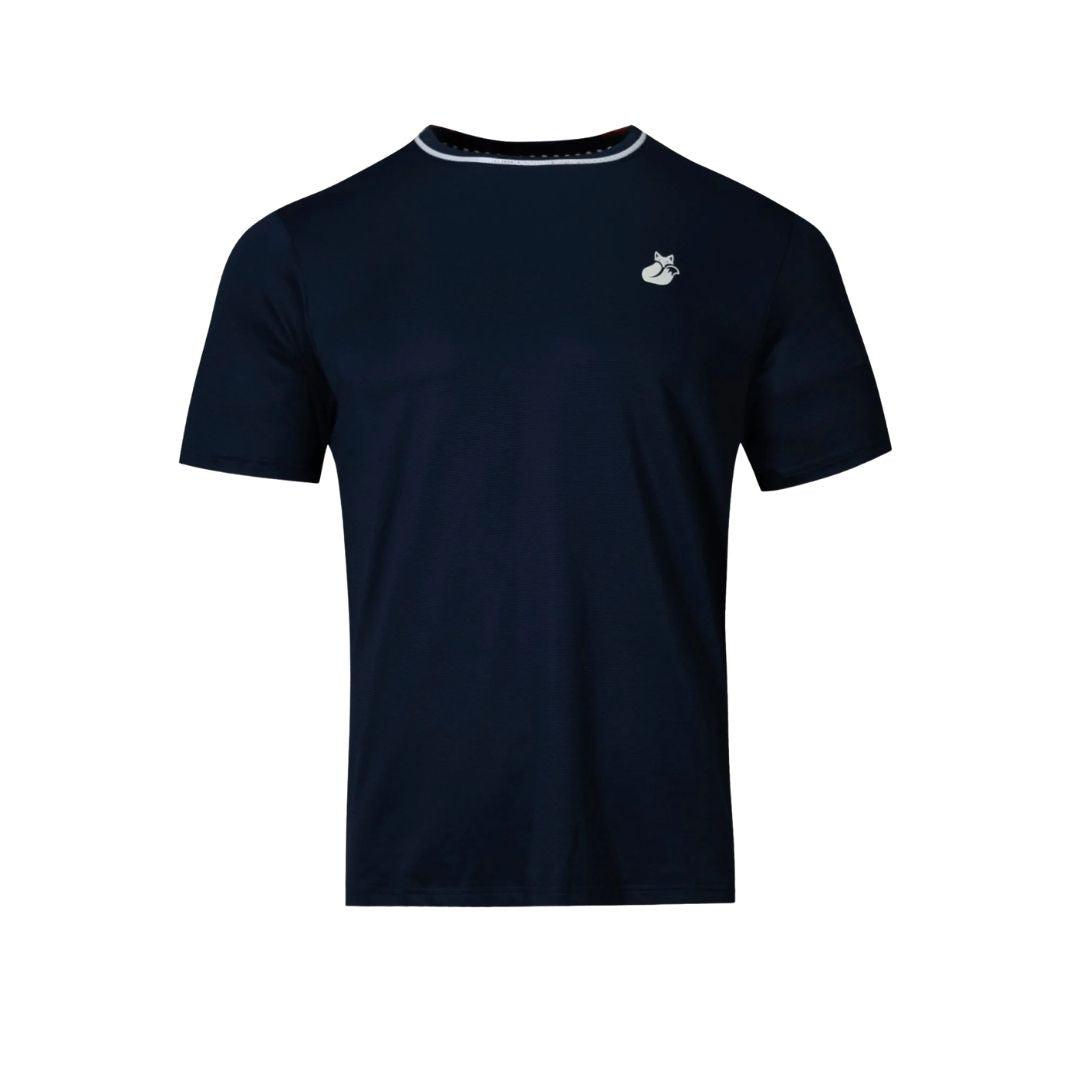 Polera Tilki Mesh Lehinde Navy/White
