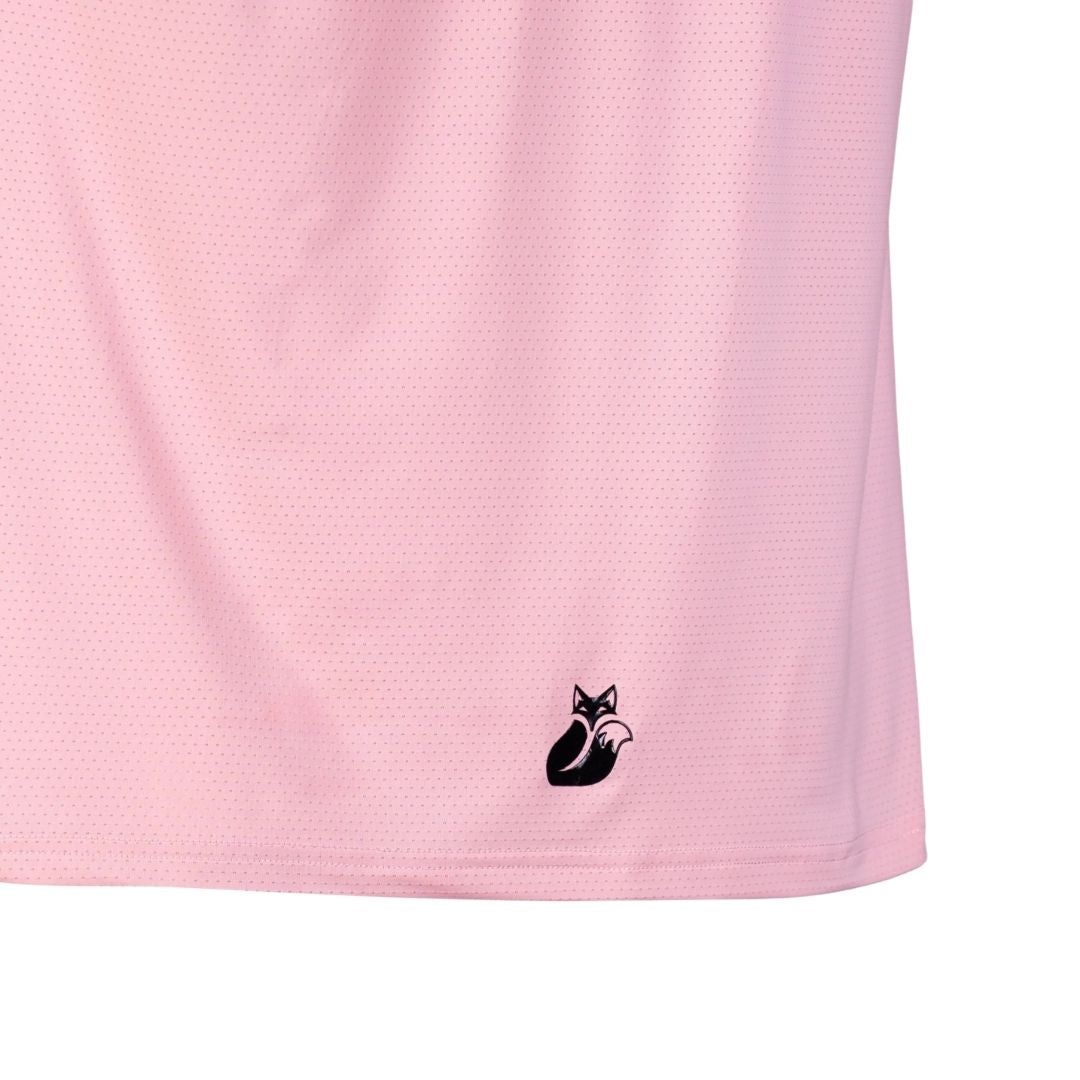 Polera Tilki Mix/Mesh Pro Lehinde Pink/Black