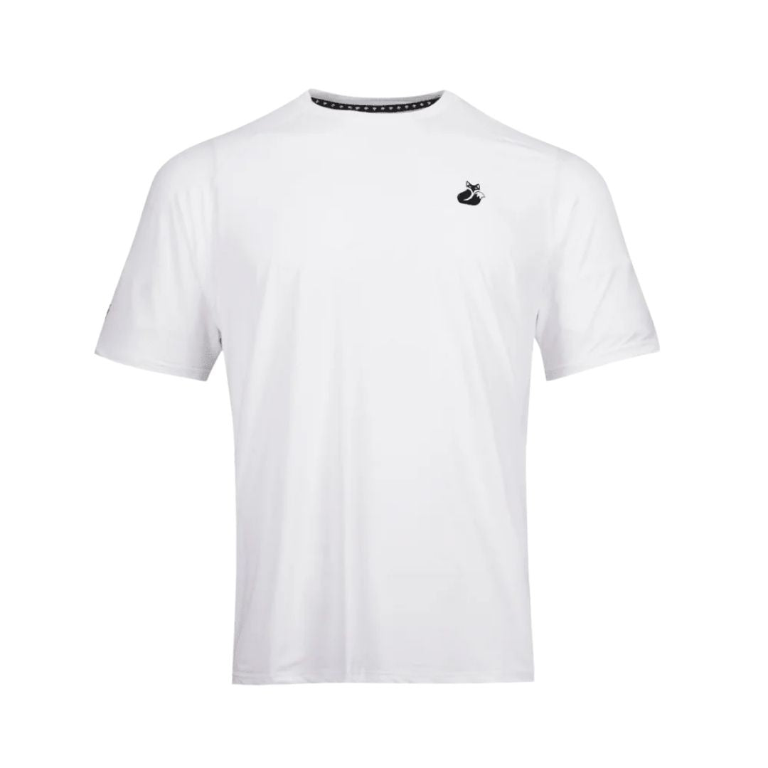 Polera Tilki Mix/Mesh Pro Lehinde White/Black