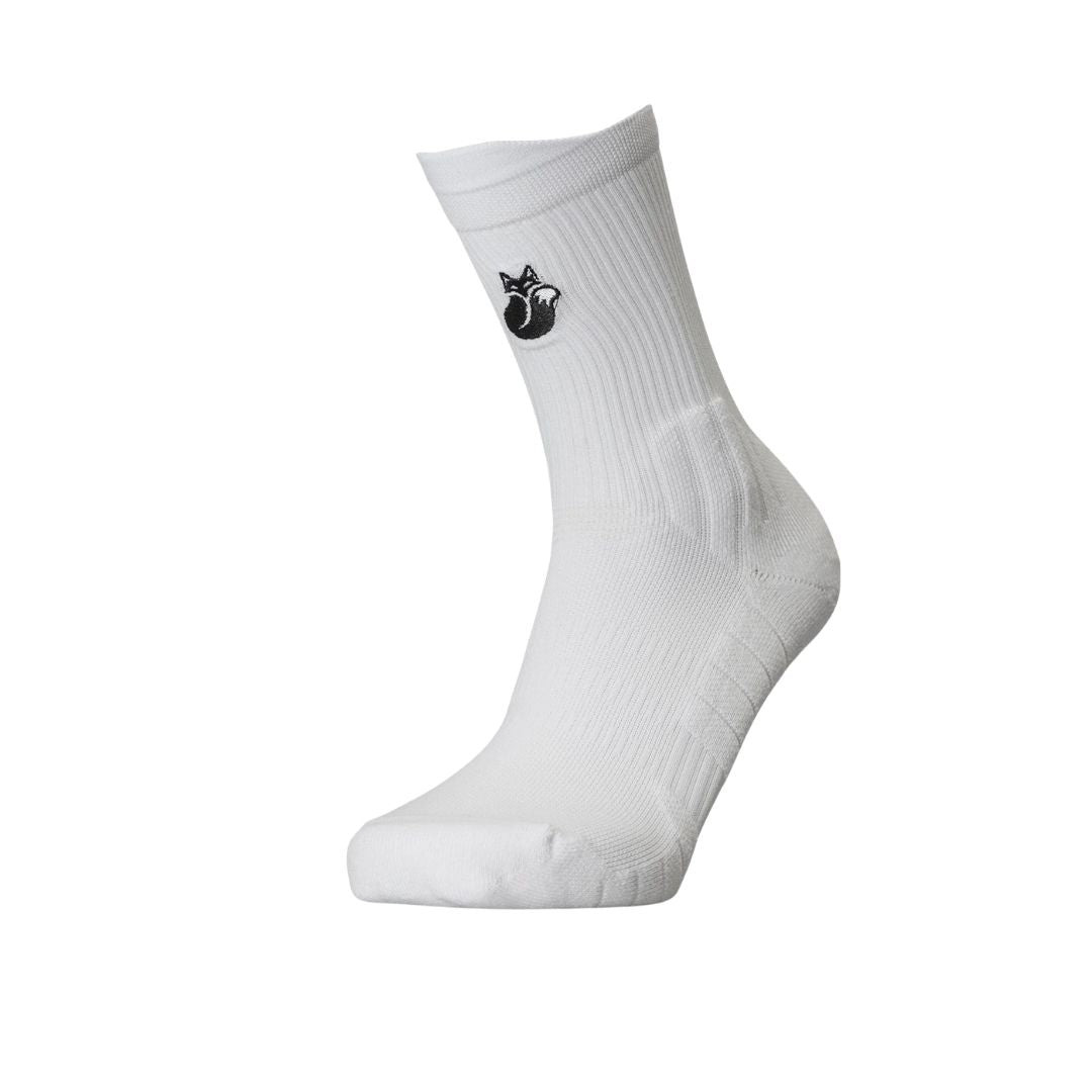 Calcetines Tilki Zenit Crew Blanco/Negro
