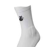 Calcetines Tilki Zenit Crew Blanco/Negro