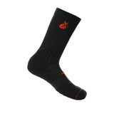 Calcetines Tilki Crew D4 Negro/Naranjo