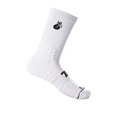 Calcetines Tilki Crew D4 Blanco/Negro