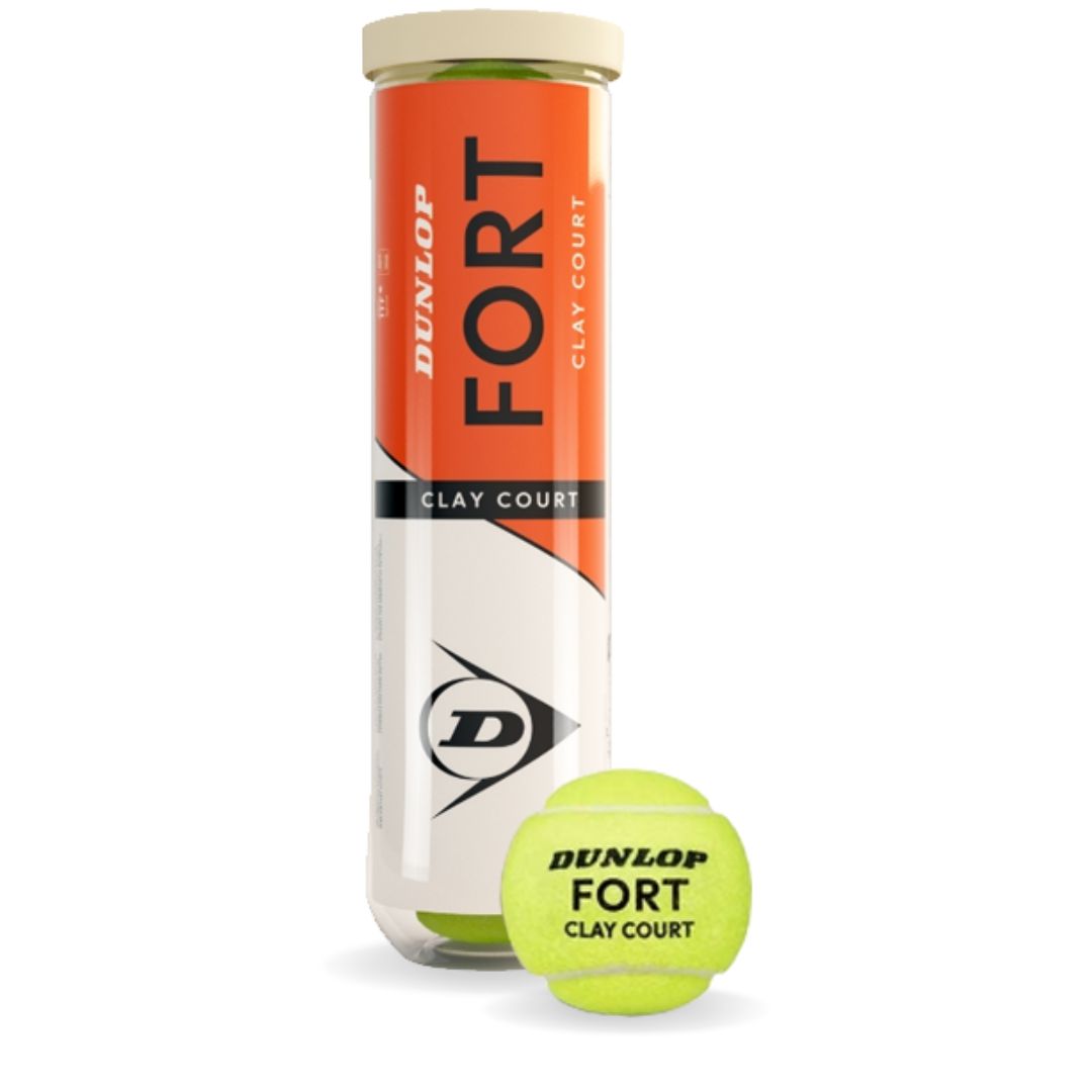 Pelotas de Tenis Dunlop Fort Clay x4