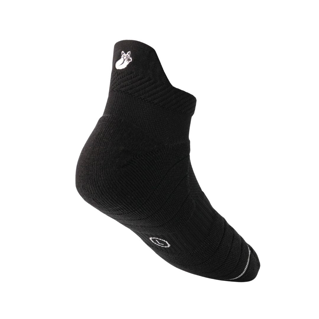 Calcetines Tilki Tobillero Negro/Blanco