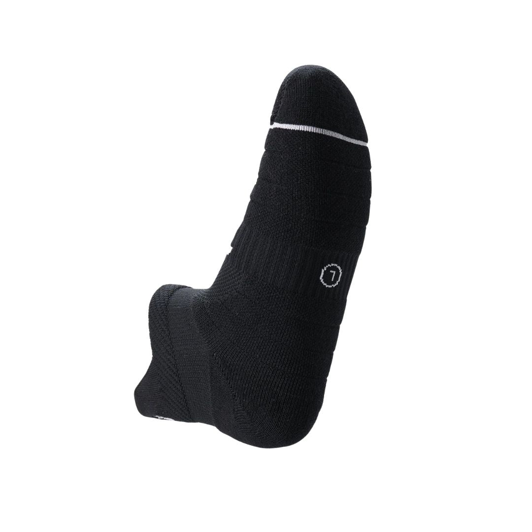 Calcetines Tilki Tobillero Negro/Blanco