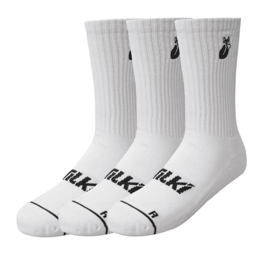 Calcetines Tilki Comfort Tripack Blanco/Negro
