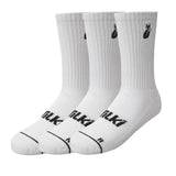 Calcetines Tilki Comfort Tripack Blanco/Negro