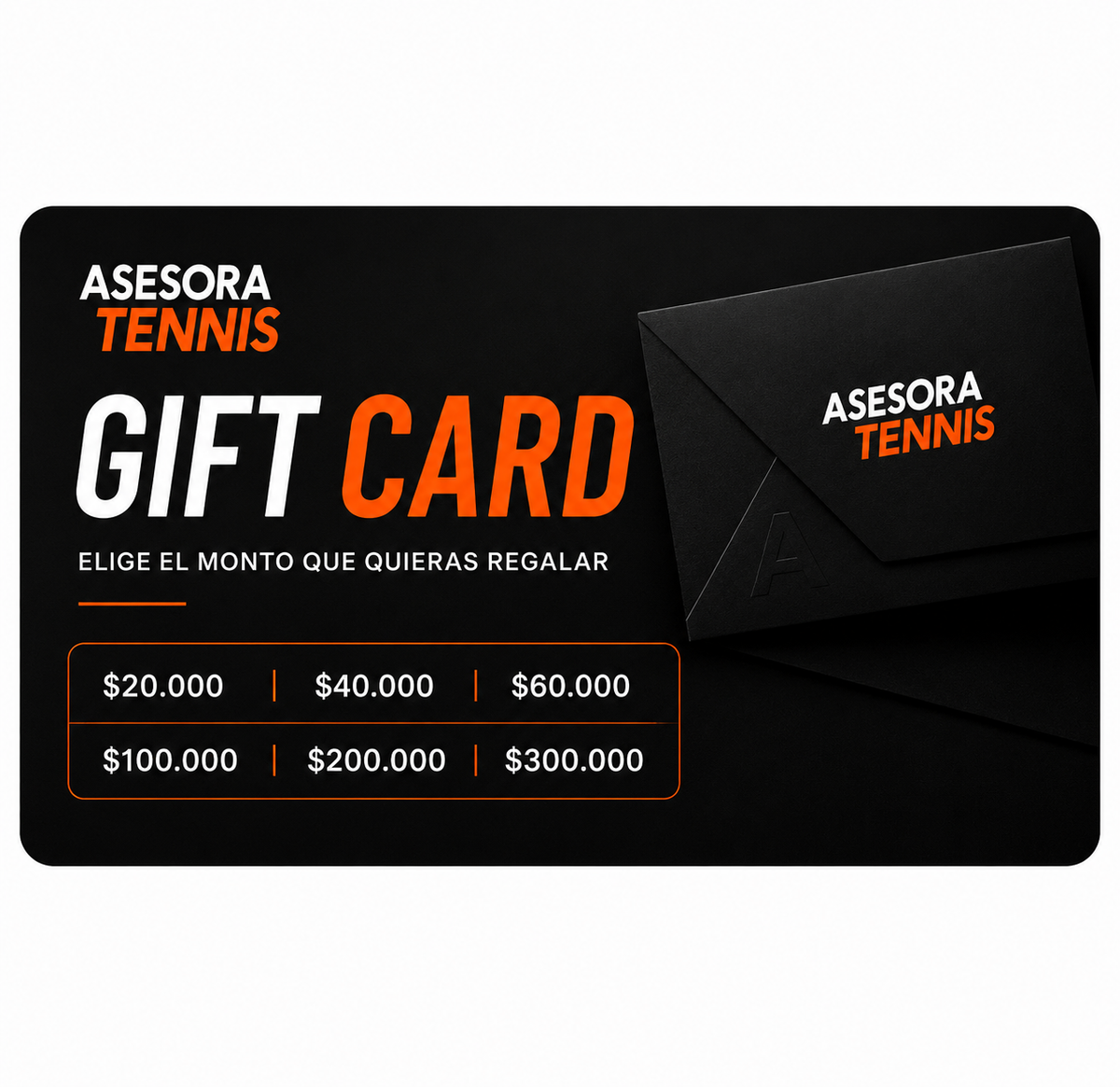 GiftCard AsesoraTennis -