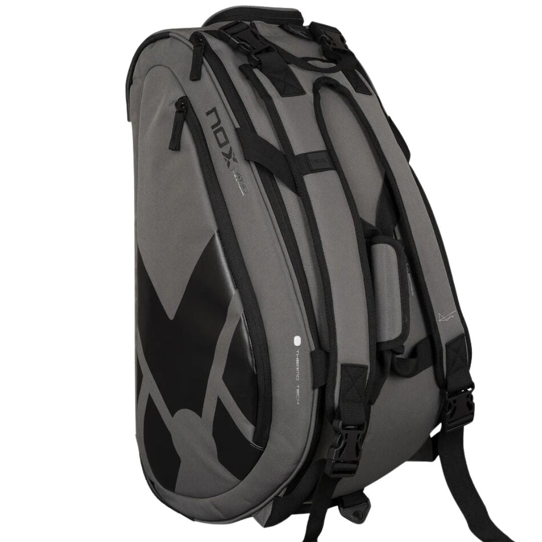 Bolso Paletero Nox AT10 Team Gris/Negro 2025