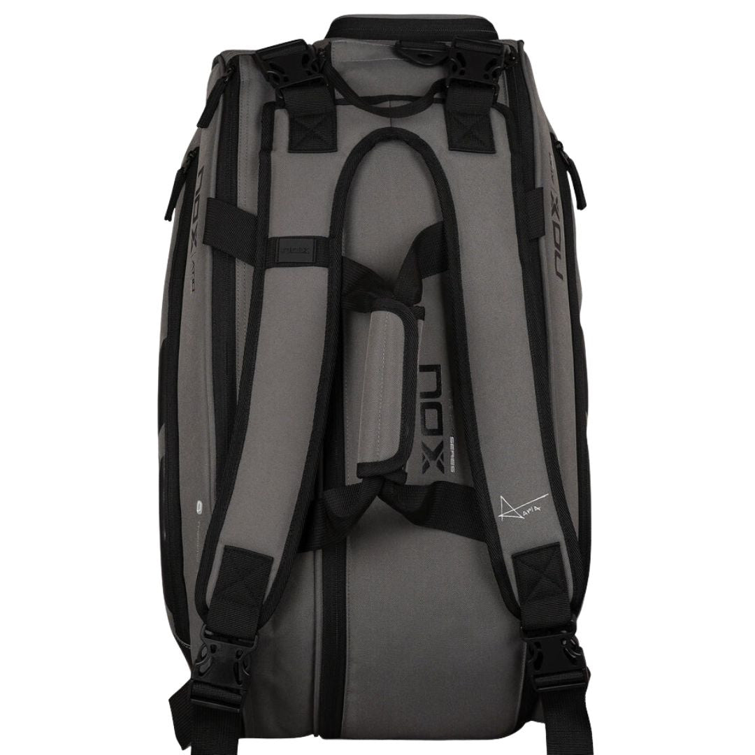 Bolso Paletero Nox AT10 Team Gris/Negro 2025